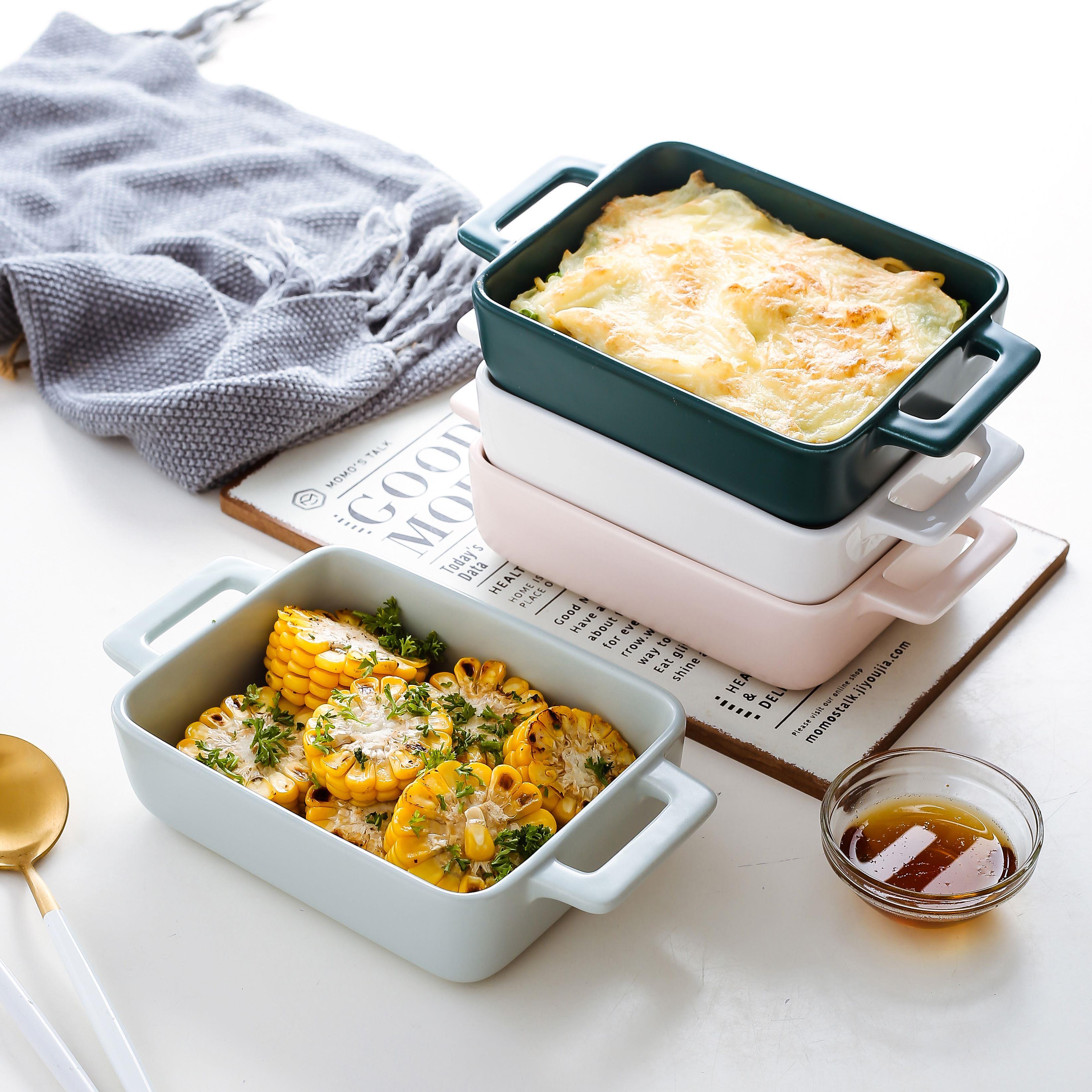 home oven rice plate baking utensils western dish bowl