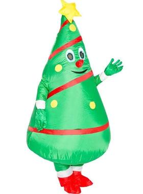 Christmas Inflatable Costume Santa Claus Snowman Gingerbread