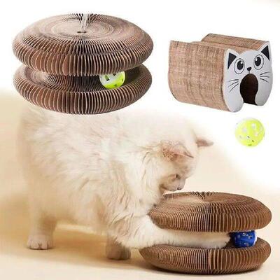 Magic Organ Kitty Kurlz Cat Toy Transformable No Crumbs Cat