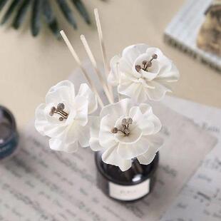 Art Round Ball 5pcs Twigs Shape Curved Fragrance Flowers