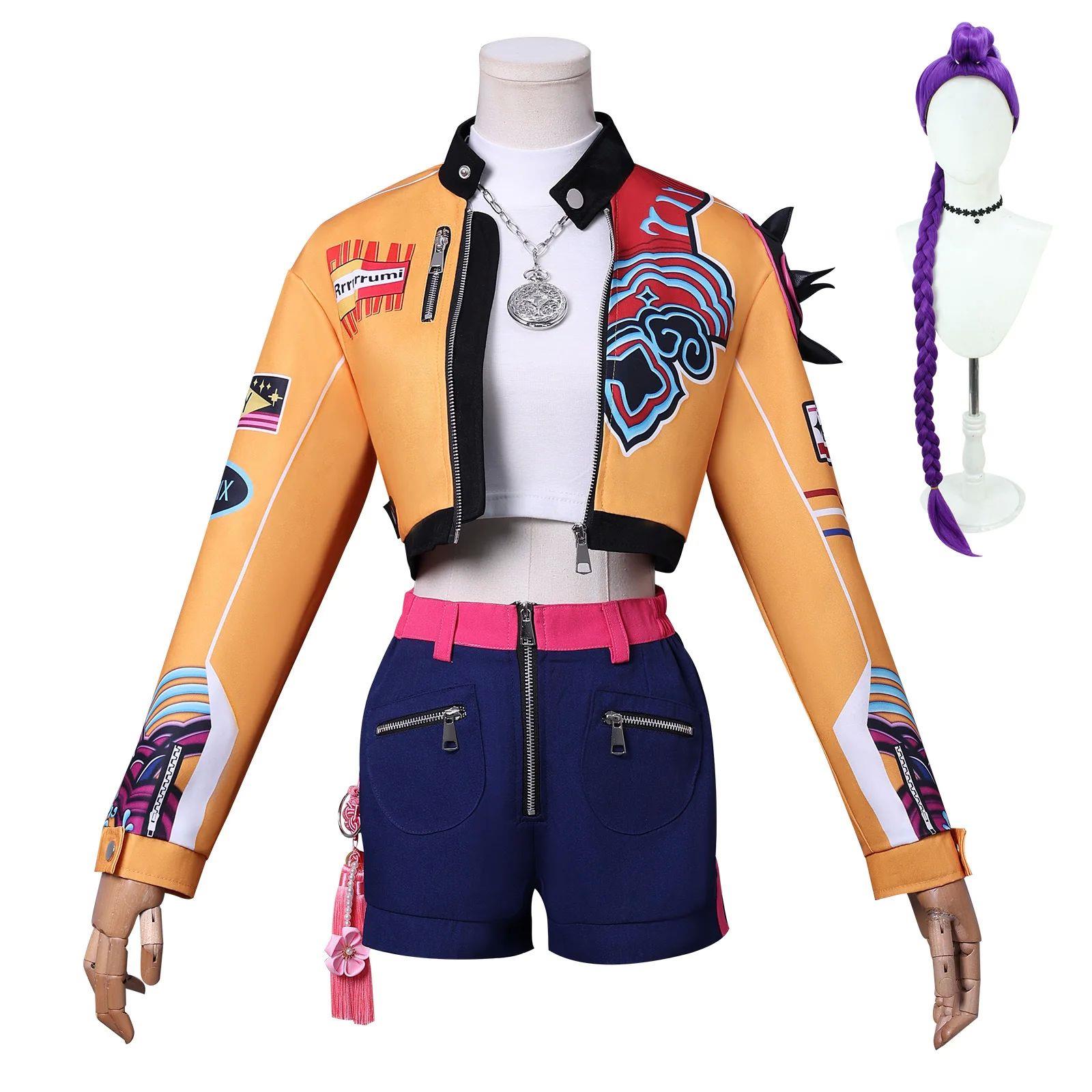Anime KPop Demon Cos Hunters Superstar Zoe Cosplay Costume Z