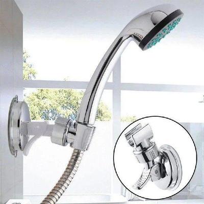 Suction Shower Head Holder Wall Mounted Base Bathroom