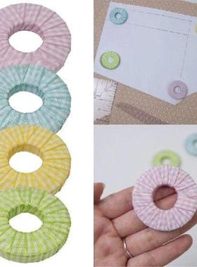 4Pcs Metal Fabric Pattern Weight, Round Sewing Weights