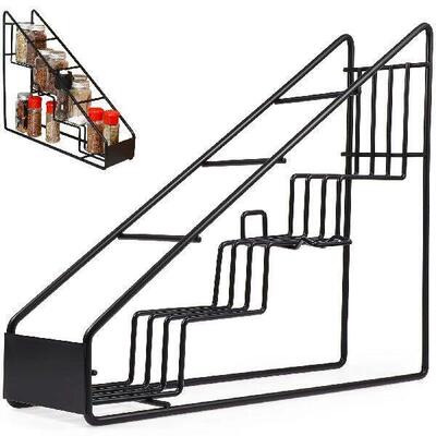 Stainless Steel ganizer Bottle Holder Shelf Storage for