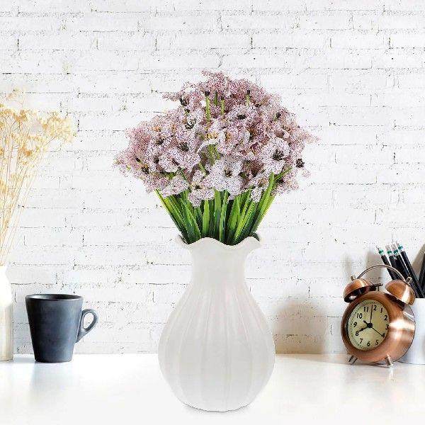 12 Pcs Simulated Violet Wedding Decor Decorations