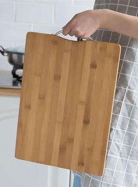 cutting board bamboo square sticky board small solid wood mo