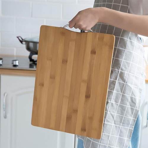 cutting board bamboo square sticky board small solid wood mo