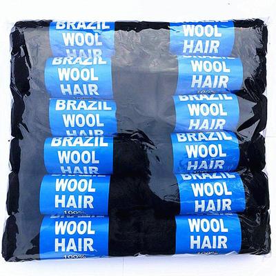 5pcs Brazilian Wool Hair African Yarn Braiding Wholesale Low