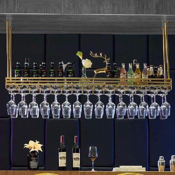 Mobile Coffee Showcase Bar Cabinet for Living Room Counter