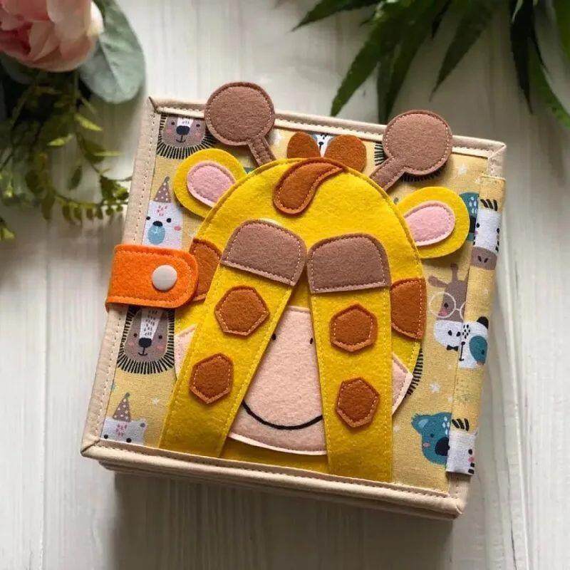 Quiet Book Montessori Baby Toys Felt Busy Book Kids