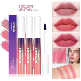 Metallic Tear-Off Matte Lip Stain Tattoo Dyed Lip Tint Peel-
