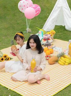 Picnic mat moisture-proof cloth field tent outdoor camping p