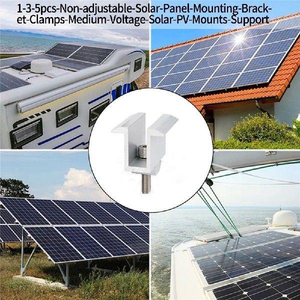 Photovoltaic Mounting Bracket Non Adjustable High Toughness