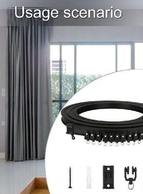Bendable 5 Meter Curtain Track with Accessories Set for