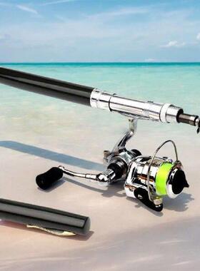 Mini Portable Pocket Fish Pen Shape Fishing Rod with Reel