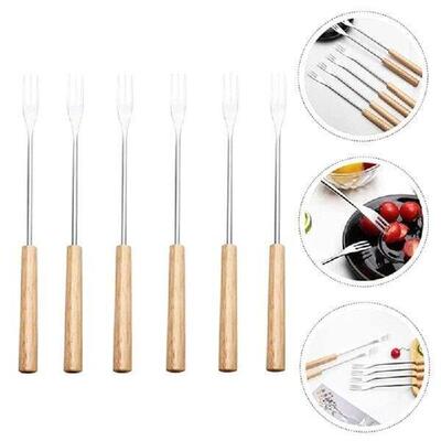 12 PCS Fondue Fork Grilling Set Muddler Reusable Fruit