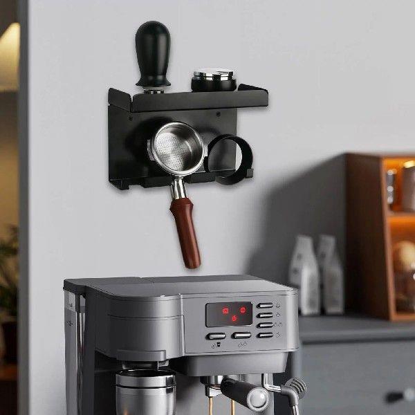 Espresso Accessories Shelf Portafilter Storage Shelf