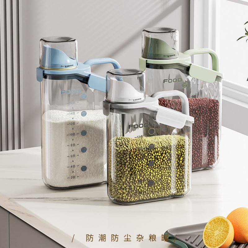 食品级密封储粮桶家用五谷杂粮手提密封罐防虫防潮宠物粮罐储米桶