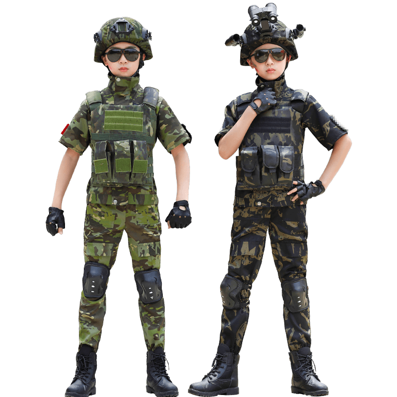 高端儿童特种兵迷彩服
