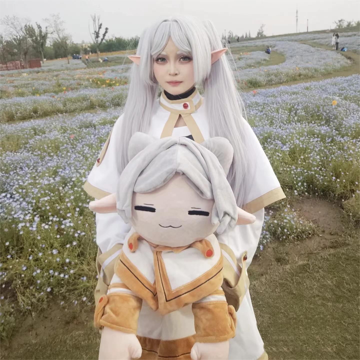 动漫Frieren Beyond Journey's End公仔葬送的芙莉莲大玩偶送女生