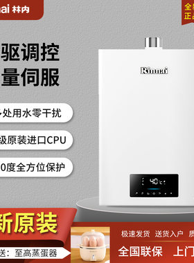 Rinnai/林内强排16升燃气热水器