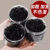 Прочная одноразовая детская безвредная эластичная резинка для волос, не повреждает волосы