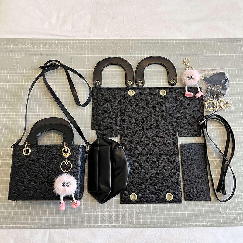 识于微时戴妃包手工编织diy