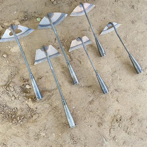 包邮全钢锄头平地除草种菜神器翻地松土农工具农用多功能园艺工具