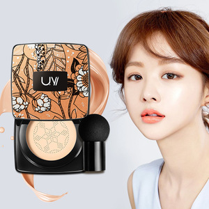 李佳琦推荐尤一小蘑菇头气垫bb霜cc遮瑕控油持久不脱妆隔离粉底液