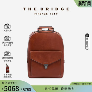1980系列男士 The 新品 桥牌 复古大容量笔电夹层双肩包 Bridge