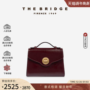 圣诞礼物 The 新品 桥牌 IRENE系列牛皮手提包斜挎包 Bridge