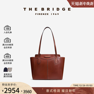 圣诞礼物 The GLORIA系列手工牛皮 桥牌 女士托特包 Bridge
