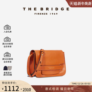 LUCREZIA系列手工牛皮时尚 桥牌 女士斜挎包单肩包 Bridge The