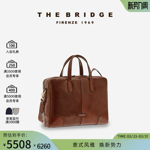 VESPUCCI系列男士 桥牌 优雅复古可肩背斜背公文包 Bridge The