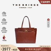 Bridge 桥牌 新品 The ISOTTA系列 女士复古通勤手工牛皮托特包