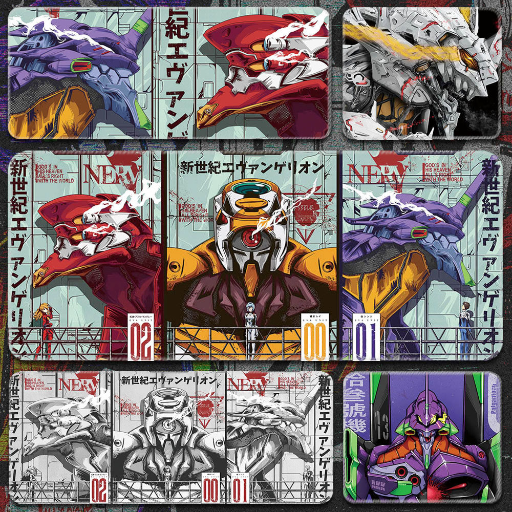 EVA新世纪福音战士滑鼠标垫大号卡通动漫周边键盘超电脑护腕桌垫