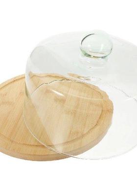 Cake Glass Cover Fresh-keeping Bread Displaying Teepee Tent