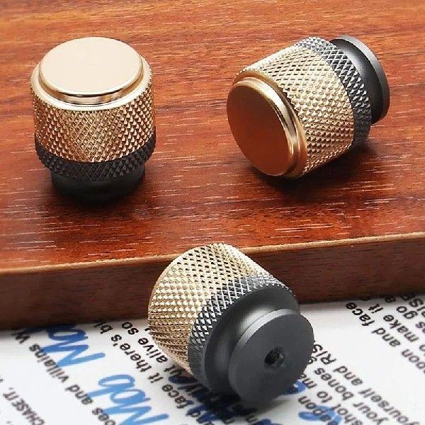 8 Pcs Knurled Cabinet Knobs Kitchen Drawer Knobs Handles