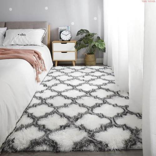 Soft Carpet Area Rugs Floor Bed Mats Living Room Bedroom Rug