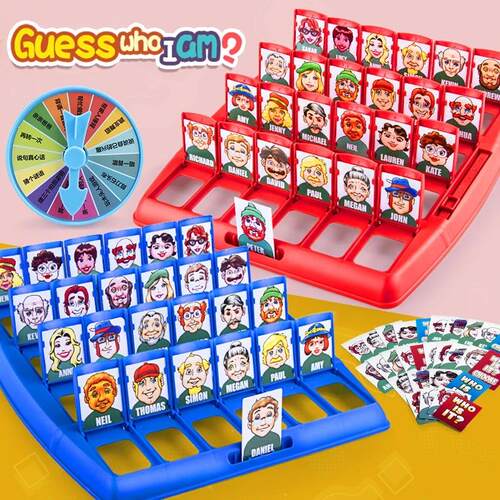 Guess Who I Am, A Toy Two Person Card Game, Battle