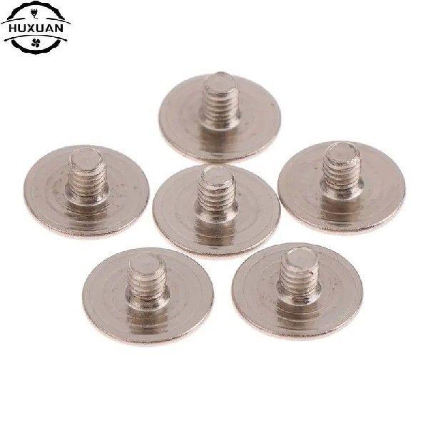 6pcs Big Flat Head Laptop Screws Tamper-resistant Screw