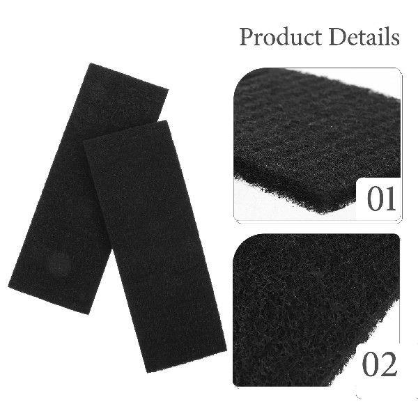 2 Pcs Filter Cat Litter Box Cotton Replacements Pad Major
