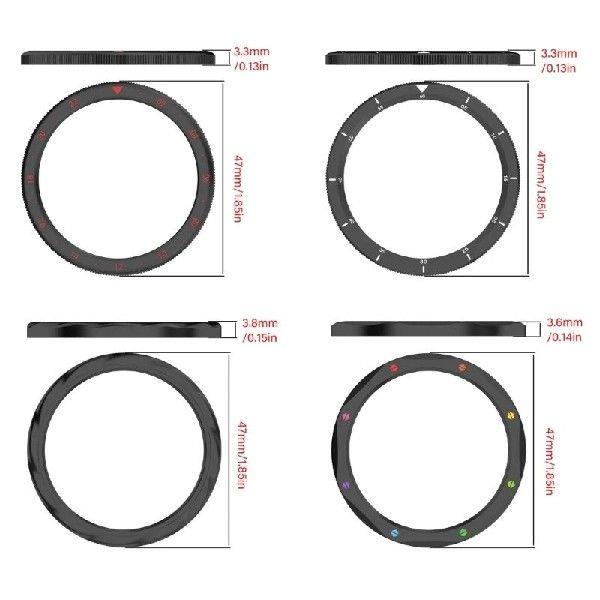 Steel Bezel Watch Bezel Multifunction Steel Bezel Enhances