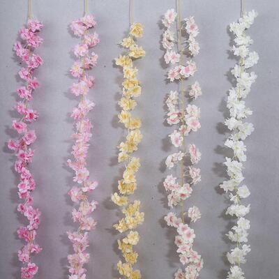 Cherry Blossom Rattan Flower Winding Air Conditioning Duct V