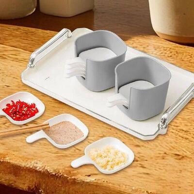 1set Sauce Serving Bowls with Stacked Storage Box Dipping