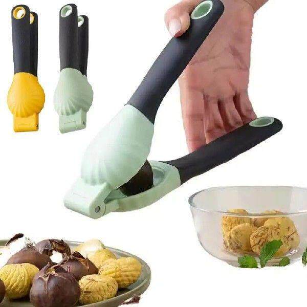 1pc High-end Chestnut Clip Nutcracker Opener Nuts Peeler