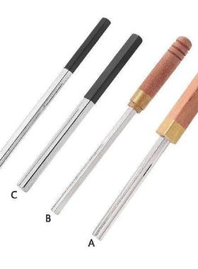 Guitar Fret Crowning File Wooden Handle Stringed Instrument