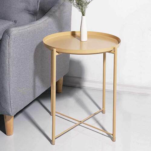 Nordic Style Modern Metal Small Coffee Table Sofa Side Tea T