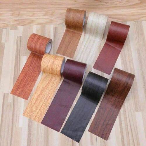 5M/Roll Self-adhesive Furniture Repair Tape Wood Grain DIY