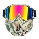 Glasses Fog with Face Ski Anti Removable Mask Skiing